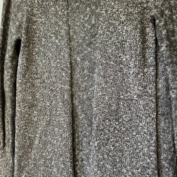 Lilla P Marled Slub Hooded Open Front Cardigan Size XS - Picture 11 of 12